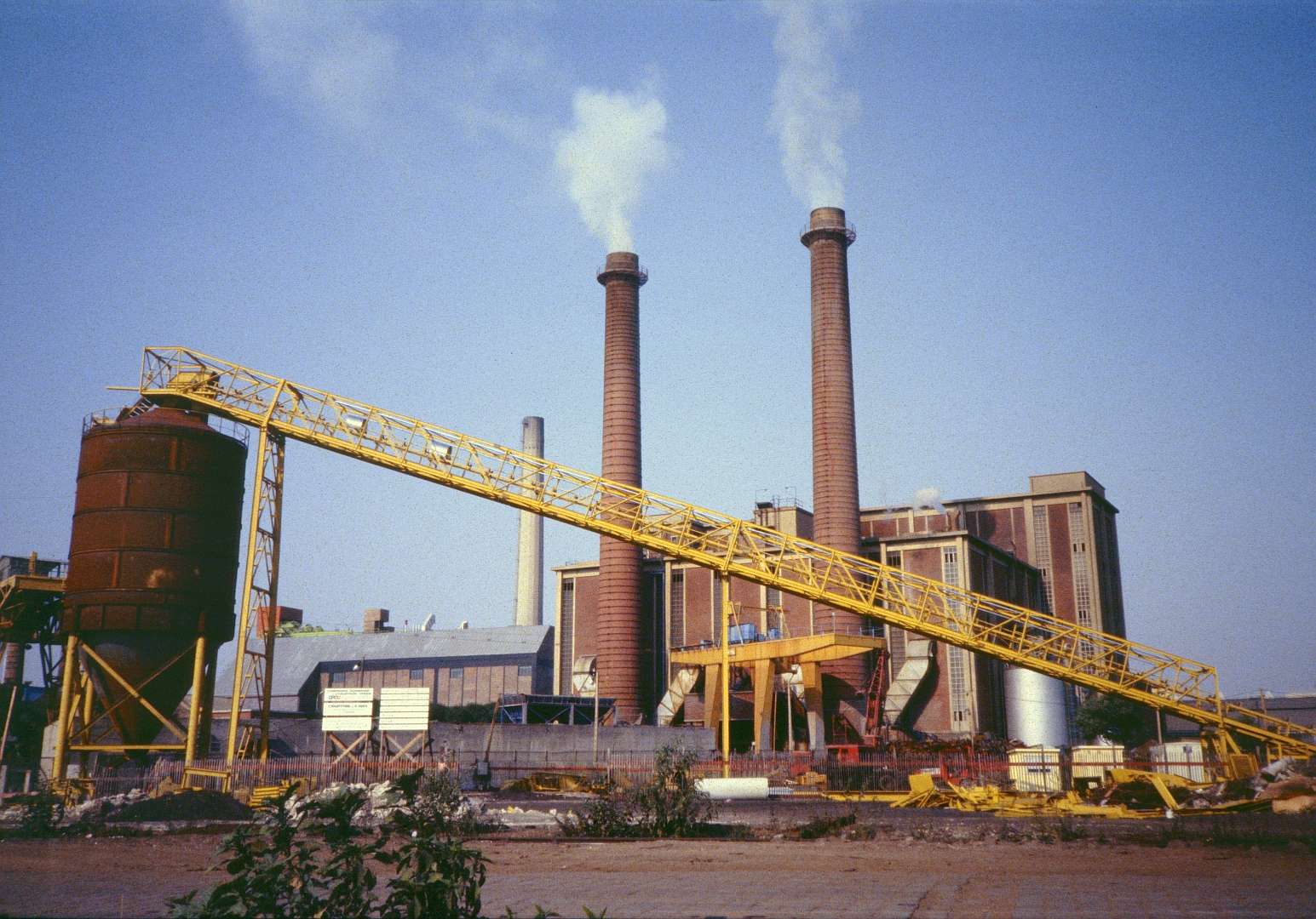 Traitement des déchets à l'usine